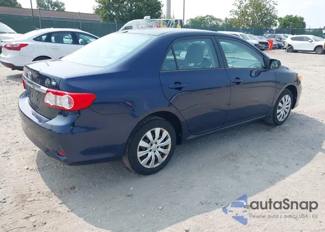 2012 Toyota Corolla Le z USA, uszkodzony, nr VIN 2T1BU4EE1CC860346